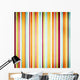 Retro Stripe Pattern with Wall Decal