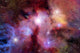 Stellar field with nebulae Wall Mural