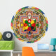 Tibetan mandala Wall Decal