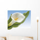White Cala Wall Mural