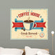 Vintage Coffee House Card