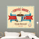 Vintage Coffee House Card