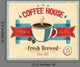 Vintage Coffee House Card