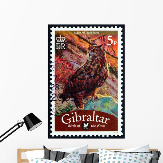 Postage Stamp Portugal 2008 Wall Mural