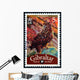 Postage Stamp Portugal 2008 Wall Mural