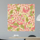 Abstract Floral Seamless Pattern Wall Decal