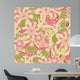 Abstract Floral Seamless Pattern Wall Decal