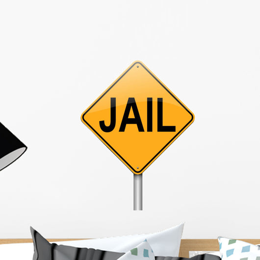Jail concept Wall Decal