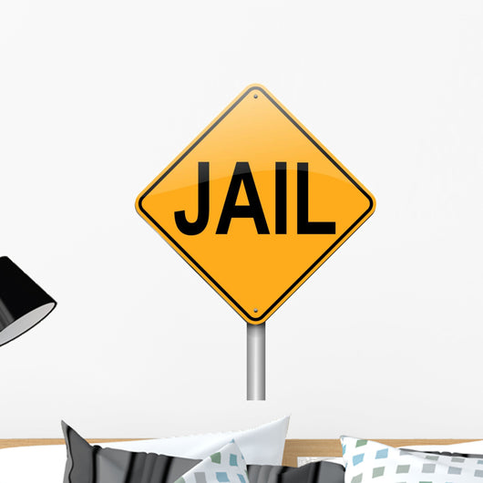 Jail concept Wall Decal