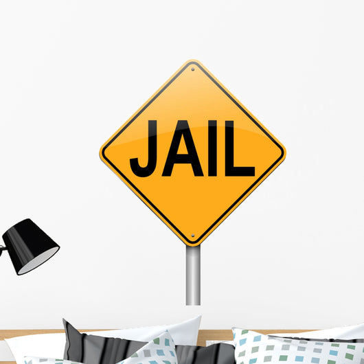 Jail concept Wall Decal