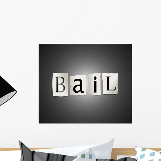 Bail Wall Mural