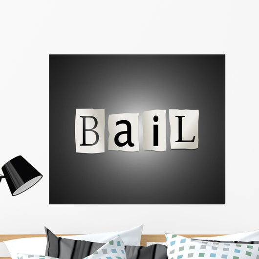 Bail Wall Mural