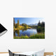 Nature Mountain Scene with