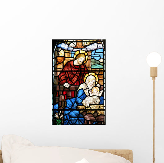 Stained Glass Window Wall Mural