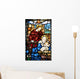 Stained Glass Window Wall Mural