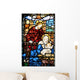 Stained Glass Window Wall Mural