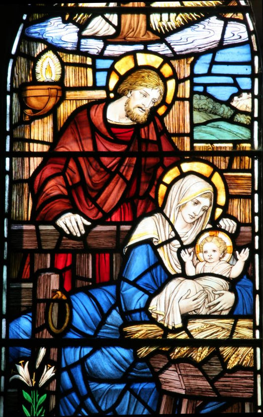 Stained Glass Window Wall Mural