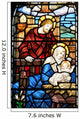 Stained Glass Window Wall Mural