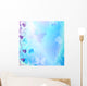 Gentle Blue Floral Frame