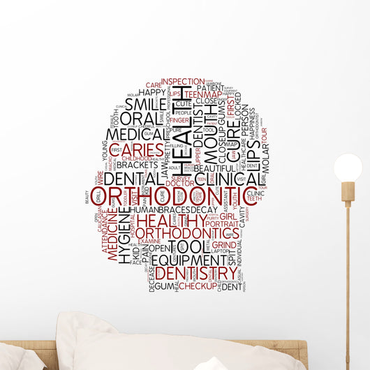 orthodontic Wall Decal