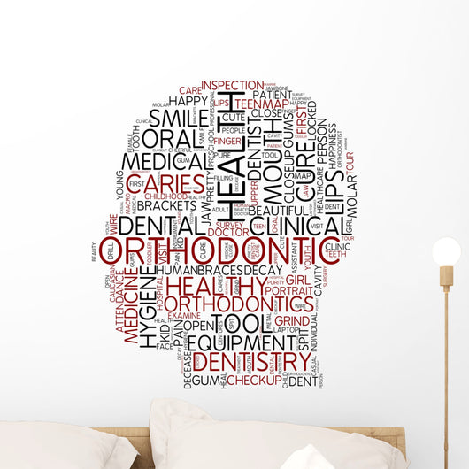 orthodontic Wall Decal
