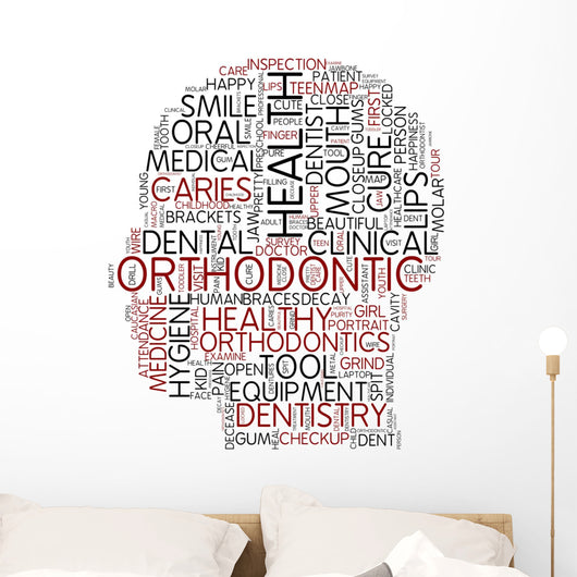 orthodontic Wall Decal