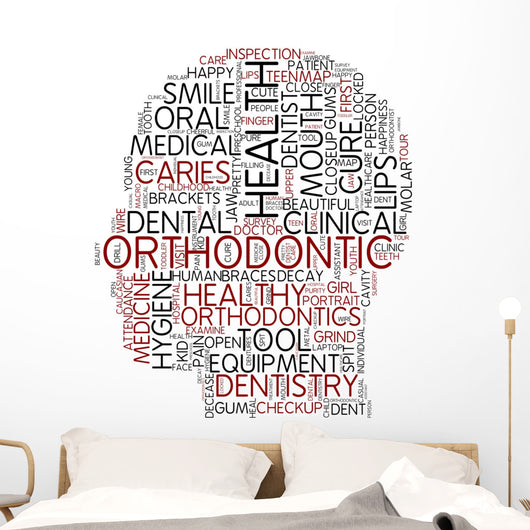 orthodontic Wall Decal