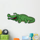 illustration of Cartoon crocodile vector Wall Decal
