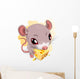 Mouse and Chees Wall Decal