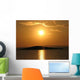 Sunset Over a Lake Wall Decal