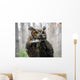 Great Horned Owl Wall Mural