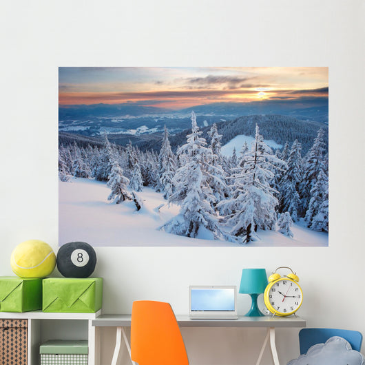 Winter Forest Wall Mural
