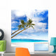Palm Trees Tropical Sea Wall Mural