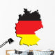 Map Germany Wall Decal
