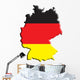 Map Germany Wall Decal