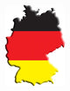 Map Germany Wall Decal