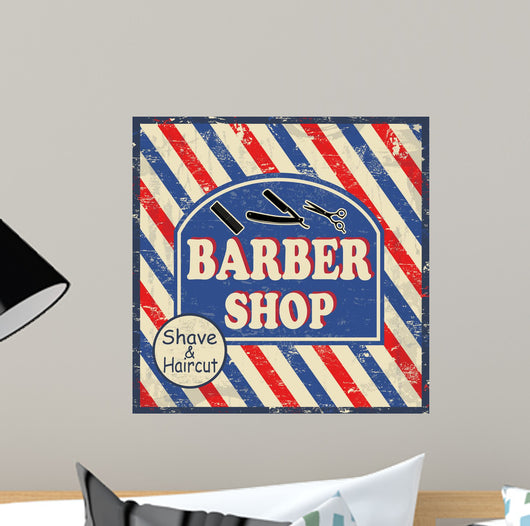 Barber Shop Vintage Poster
