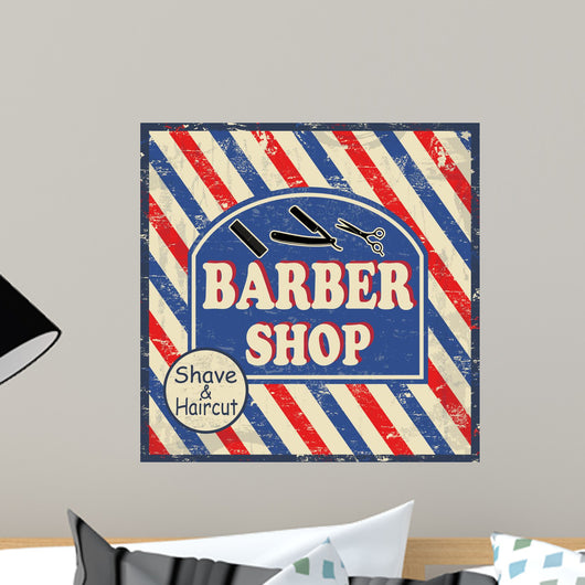 Barber Shop Vintage Poster