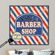 Barber Shop Vintage Poster