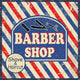 Barber Shop Vintage Poster