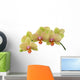 Flower Decals - Bunch of Yellow Orchids Wall Decal