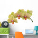 Flower Decals - Bunch of Yellow Orchids Wall Decal