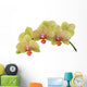 Flower Decals - Bunch of Yellow Orchids Wall Decal