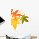 Autumn fall Leaves Wall Decal