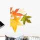 Autumn fall Leaves Wall Decal