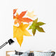 Autumn fall Leaves Wall Decal