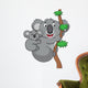 Mother and baby koala Wall Decal