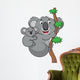 Mother and baby koala Wall Decal