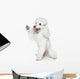 Toy Poodle Gives Paw Wall Decal
