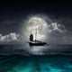 Moon Reflecting Lake